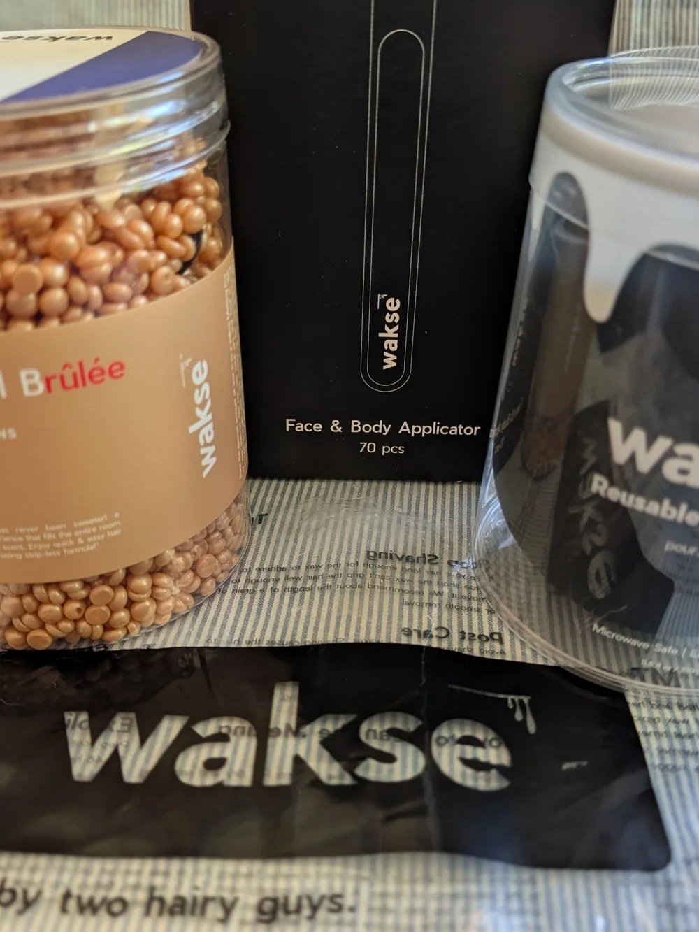 Wakse Caramel Brulee Waxing Kit